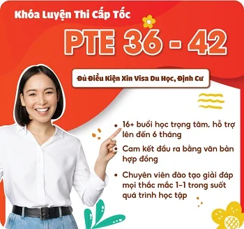 Khóa Học PTE Cấp Tốc