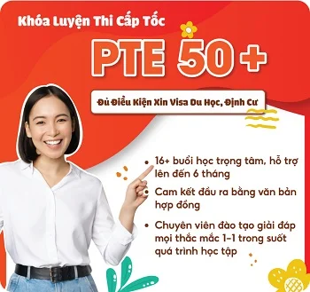 Khóa Học PTE Cấp Tốc