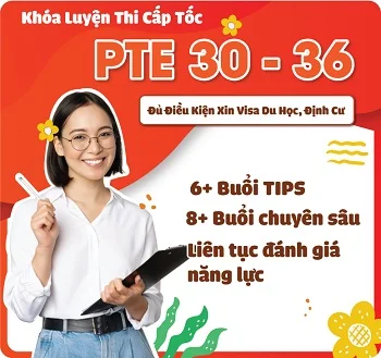 Khóa Học PTE Cấp Tốc